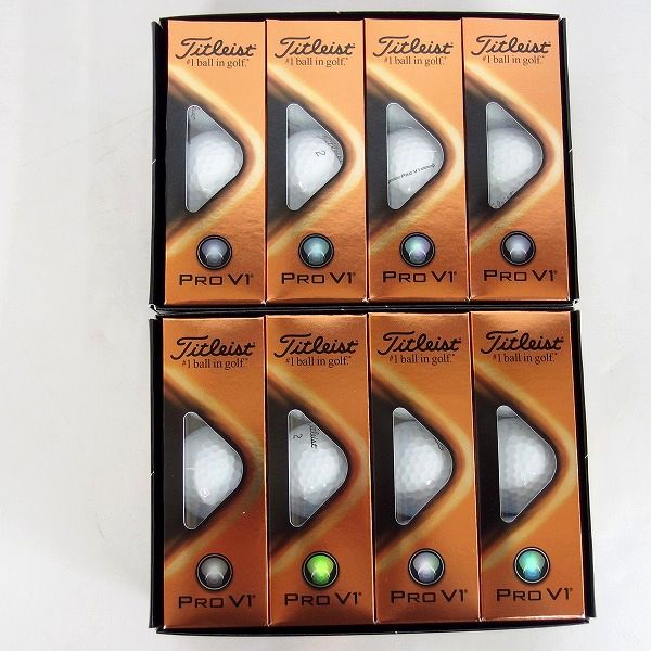 実際に弊社で買取させて頂いた【未使用】Titleist/タイトリスト PRO V1 2021年モデル ゴルフボール 2ダース