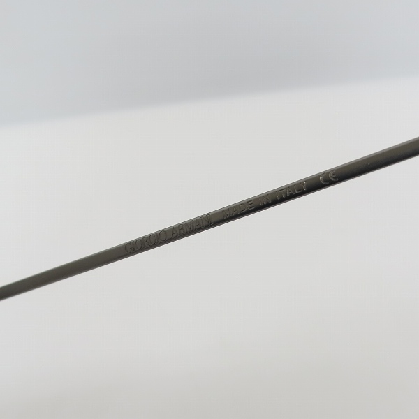 実際に弊社で買取させて頂いたGIORGIO ARMANI/ジョルジオアルマーニ メガネフレーム アイウェア ブラック AR7084-Fの画像 4枚目