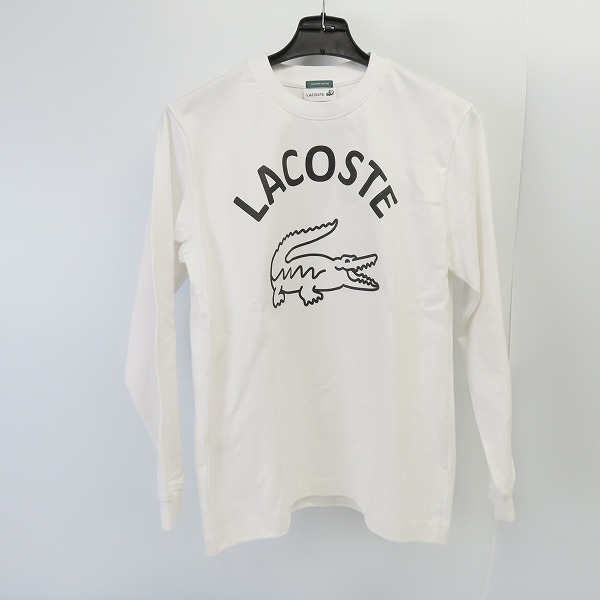 実際に弊社で買取させて頂いた【未使用・B品】LACOSTE/ラコステ EXCLUSIVE EDITION ビームス別注 ビッグワニプリント カットソー TH045PL/3/S