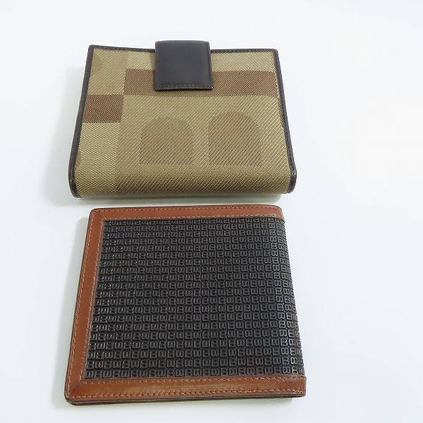 実際に弊社で買取させて頂いたBALLY/バリー Bロゴ 二つ折り/フラップ 財布/ウォレット 2点セットの画像 2枚目