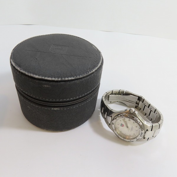 実際に弊社で買取させて頂いたTAG HEUER/タグホイヤー QZ プロフェッショナル200M デイト 腕時計 WL1114-0 の画像 7枚目