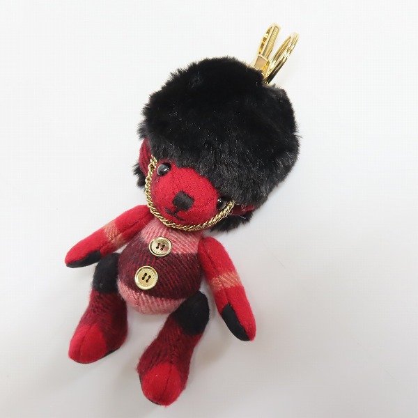 実際に弊社で買取させて頂いたBURBERRY/バーバリー テディベア キーホルダー