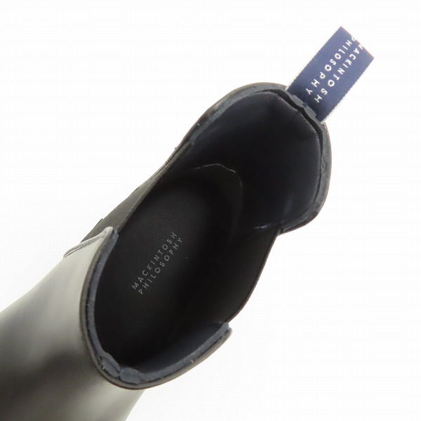 実際に弊社で買取させて頂いたMACKINTOSH PHILOSOPHY/マッキントッシュ フィロソフィー レイン サイドゴア/H1430-030-09/XSの画像 4枚目