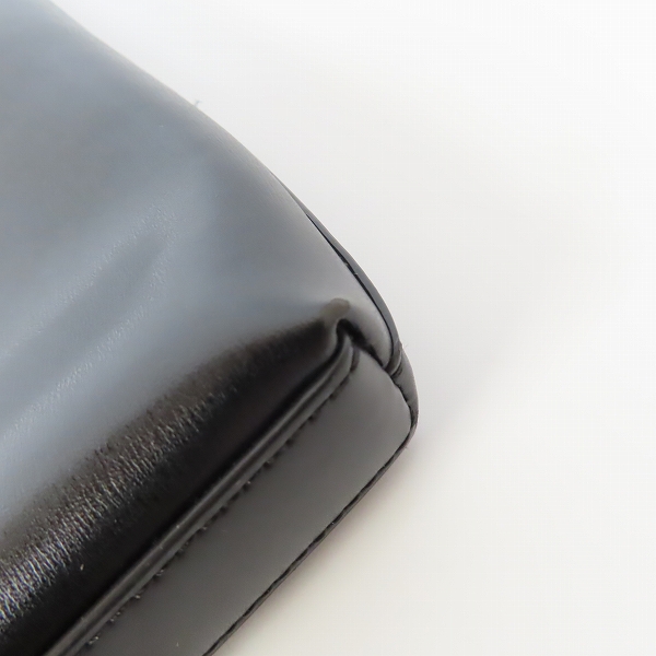実際に弊社で買取させて頂いたPaul Smith/ポールスミス 2wayクラッチバッグ ブラック/黒の画像 6枚目
