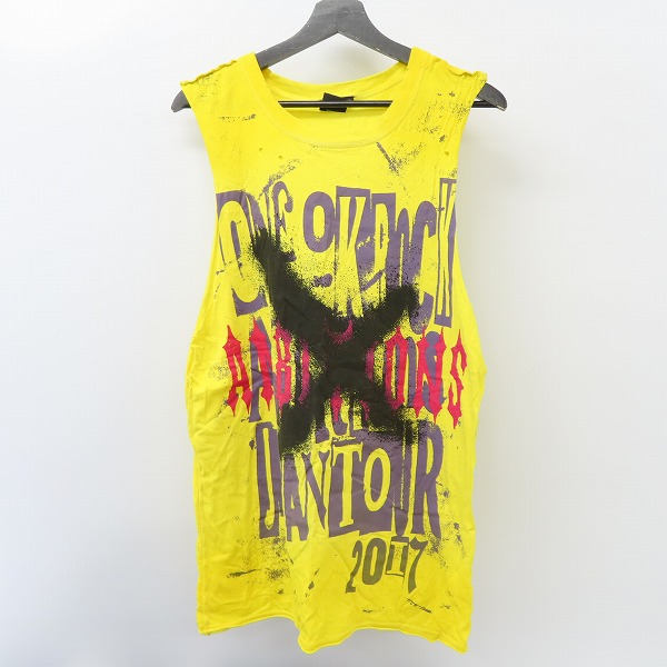 実際に弊社で買取させて頂いた【おまとめ品】ONE OK ROCK/ワンオクロック タンクトップ/バンドTシャツ/バンT/キャップの画像 2枚目