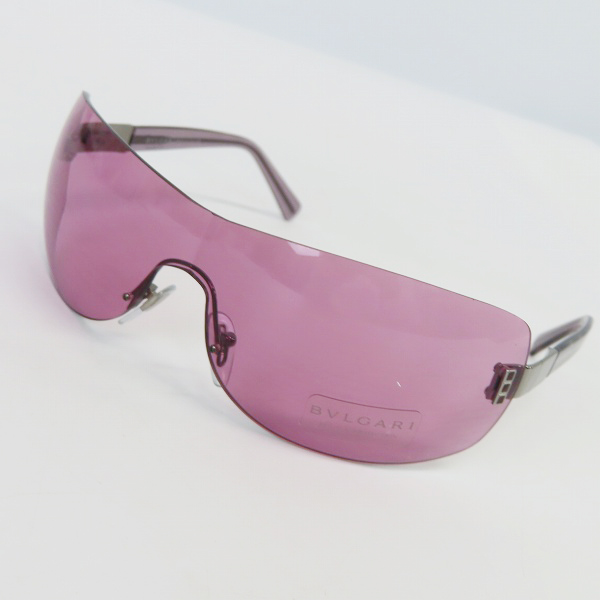 実際に弊社で買取させて頂いたBVLGARI/ブルガリ リムレス サングラス