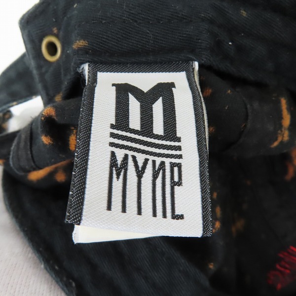 実際に弊社で買取させて頂いたMYne/マイン MIHARA YASUHIRO/ミハラヤスヒロ BLEACHED CAP キャップ MYA90008/Fの画像 6枚目