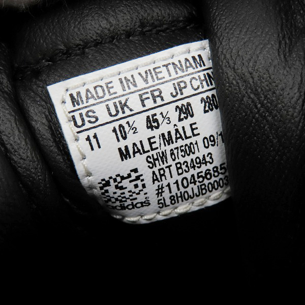 実際に弊社で買取させて頂いたadidas/アディダス ZX 7000-BLVCK SCVLE/ブラックスケール B34943/29の画像 5枚目