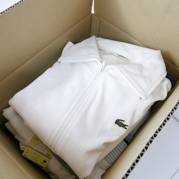 実際に弊社で買取させて頂いた【おまとめ品】LACOSTE/ラコステ ASICS/アシックス等 ジャージ/スウェット/パンツ/テニスウェアほか