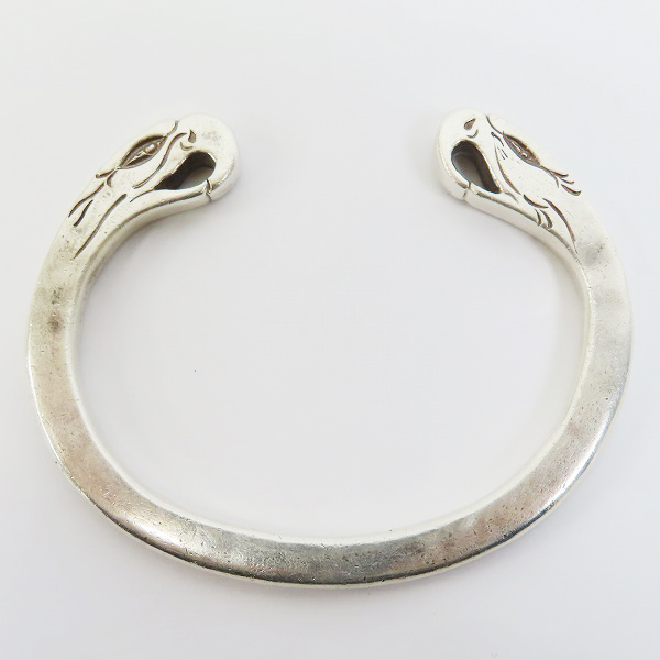 実際に弊社で買取させて頂いたFIRST ARROWS/ファーストアローズ ダブルヘッド イーグルバングルの画像 1枚目