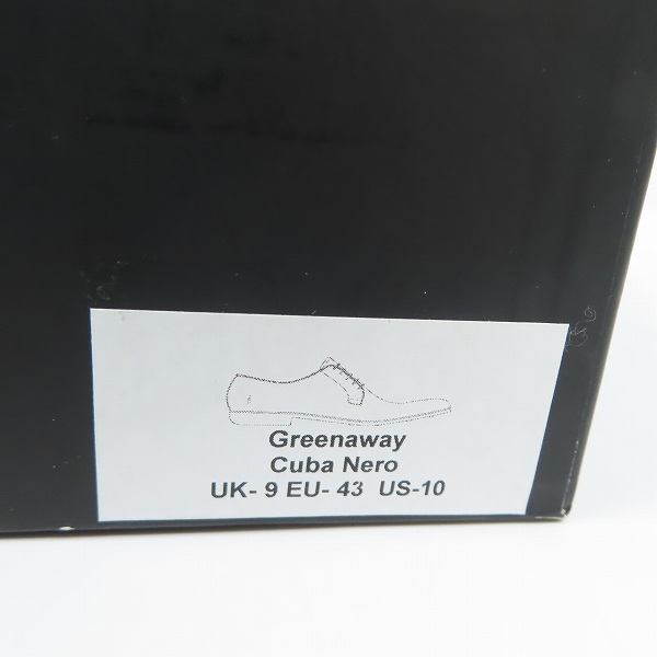 実際に弊社で買取させて頂いたPaul Smith/ポールスミス GREEN AWAY レザーレースアップシューズ/UK9の画像 8枚目