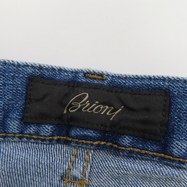実際に弊社で買取させて頂いたBrioni/ブリオーニ CAMPIGLIO SLIM FIT デニムパンツ/32の画像 3枚目