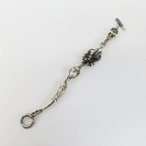 実際に弊社で買取させて頂いた【ギャラ付き】Bloody Mary/ブラッディマリー Night raven/ナイトレイヴン ブレスレットの画像 5枚目