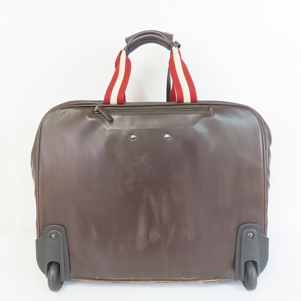 実際に弊社で買取させて頂いたBALLY/バリー レザー キャリーバッグ/ビジネスバッグの画像 1枚目