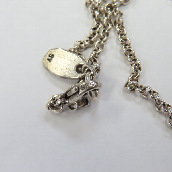 実際に弊社で買取させて頂いたGARNI/ガルニ スクエア型 シルバーネックレスの画像 6枚目