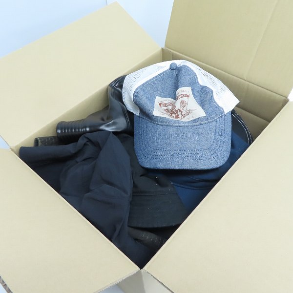 実際に弊社で買取させて頂いた【おまとめ品】NEW ERA/チャンピオン/M/ディッキーズ他 キャップ/ハット/ビーニー等 帽子