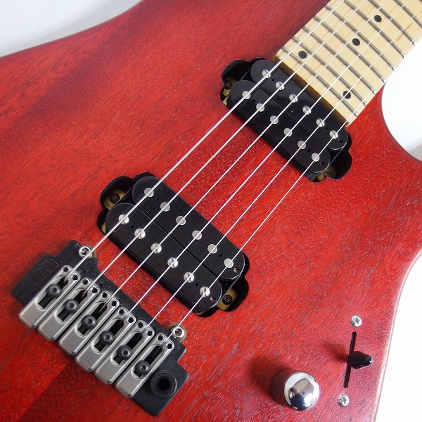 実際に弊社で買取させて頂いた★Bacchus/バッカス GRACE FT/M RED/OIL エレキギター コイルタップ搭載 ソフトケース付の画像 5枚目