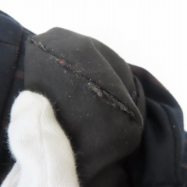 実際に弊社で買取させて頂いたHARE/ハレ ストライプ柄 レーヨン混 ジャケット/パンツ セットアップ Sの画像 4枚目