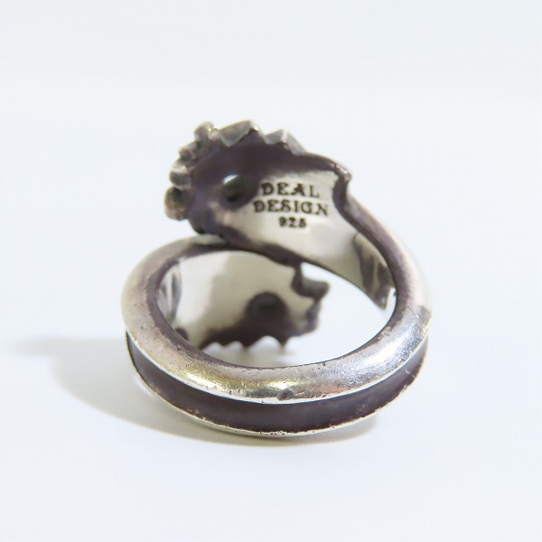 実際に弊社で買取させて頂いたDEAL DESIGN/ディールデザイン ROCK リング/シルバー 10.5号の画像 2枚目