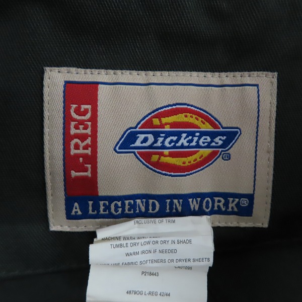 実際に弊社で買取させて頂いたDickies/ディッキーズ オールインワン 48790/Ｌの画像 2枚目