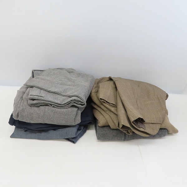 実際に弊社で買取させて頂いた【おまとめ品】ユナイテッドアローズ/ビームス/リングジャケット等 スーツセットアップ/ニットブルゾンほかの画像 6枚目