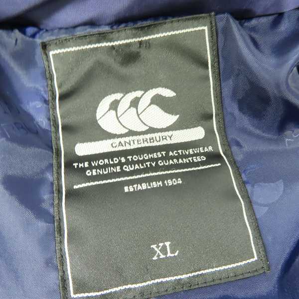実際に弊社で買取させて頂いたCANTERBURY/カンタベリー ダウンジャケット RA70638 /XLの画像 2枚目