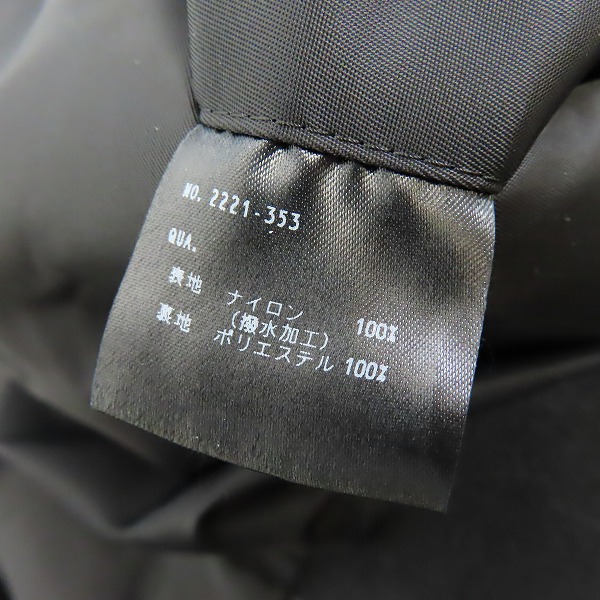 LAD MUSICIAN/ラッドミュージシャン NYLON TWILL MA-1 ブルゾン