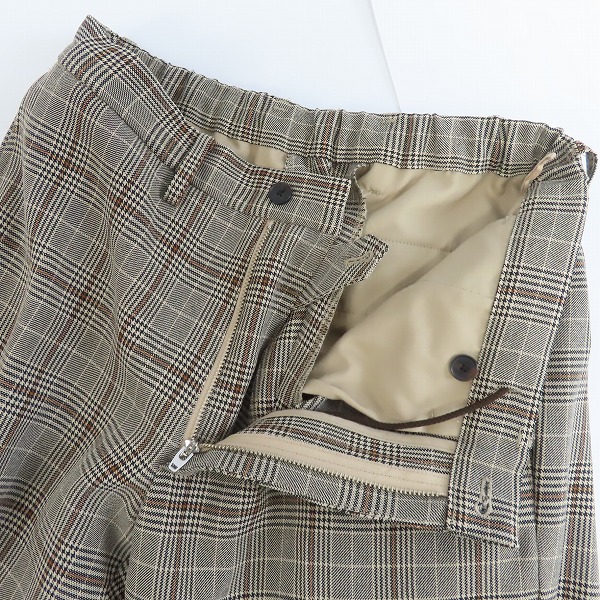 実際に弊社で買取させて頂いた417 EDIFICE/エディフィス グレンチェック ダブルジャケット/パンツ セットアップ/Sの画像 5枚目