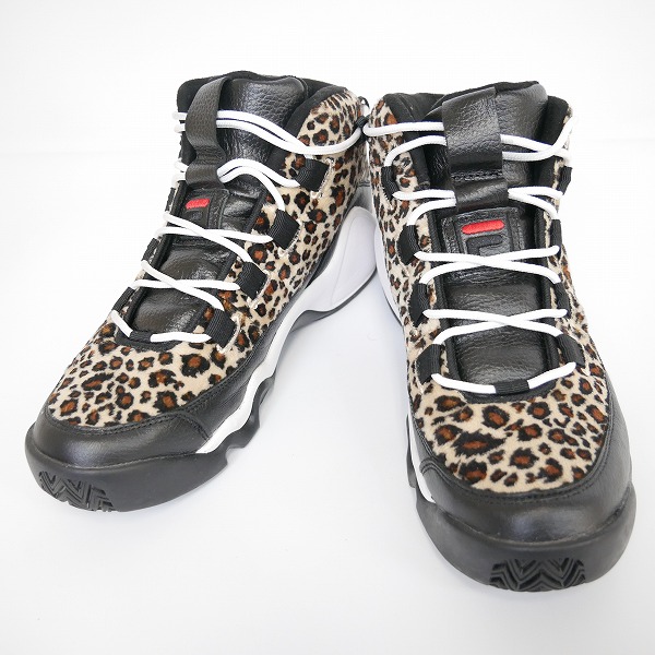 実際に弊社で買取させて頂いたFILA/フィラ 95 PRIMO LEOPARD FUR プリモ レオパード ファー スニーカー MSS18037-001/27.5