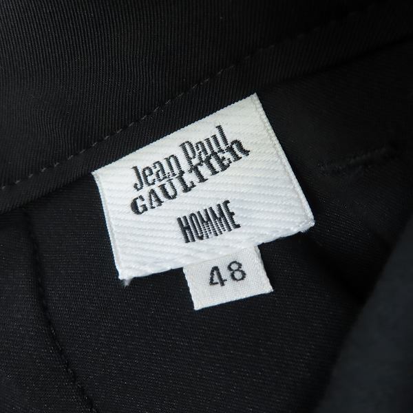 実際に弊社で買取させて頂いたJEAN PAUL GAULTIER HOMME/ジャンポールゴルチェオム スラックスパンツ 48の画像 2枚目