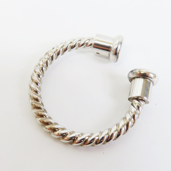 実際に弊社で買取させて頂いたBVLGARI/ブルガリ スパイラル/スクリュー デザイン キーリング