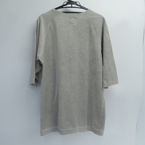 実際に弊社で買取させて頂いたHEAD PORTER PLUS/ヘッドポータープラス ハーフスリーブTシャツ グレーの画像 1枚目