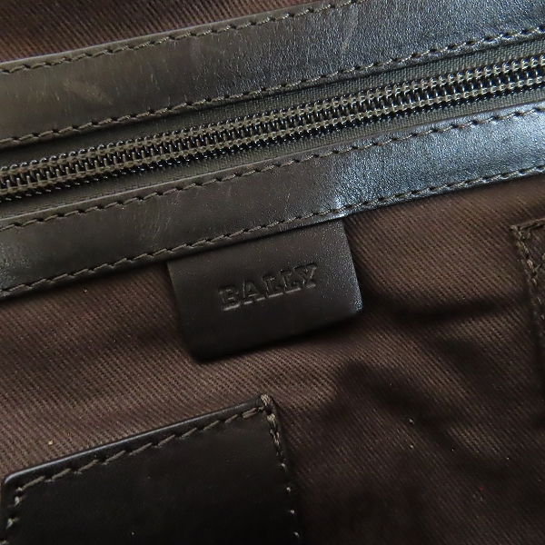 実際に弊社で買取させて頂いたBALLY/バリー スウェード/ヌバック ミニボストンバッグ/ハンドバッグの画像 6枚目