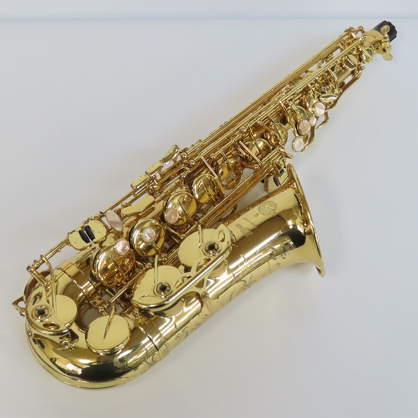 実際に弊社で買取させて頂いた★SELMER/セルマー アルトサックス SERIE Ⅲ Jubilee /シリーズ3 ジュビリー 彫刻有り 70万台 セミハードケース付の画像 1枚目