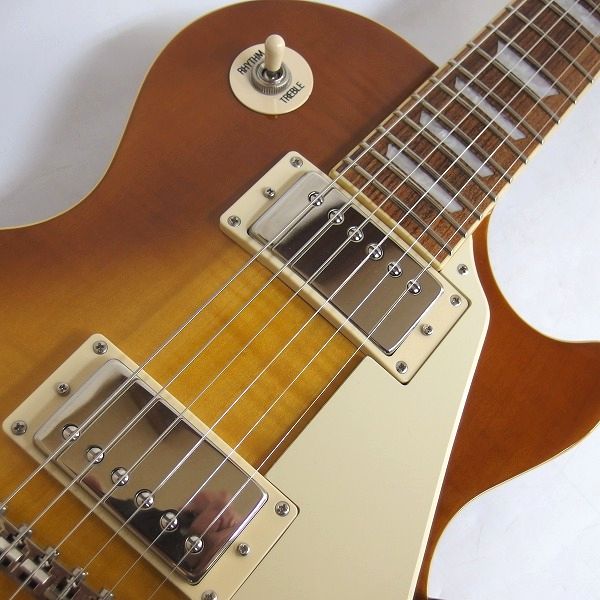 実際に弊社で買取させて頂いた★【美品】Epiphone/エピフォン Les Paul Standard PRO/レスポール スタンダード プロ コイルタップ搭載 ケース付の画像 5枚目