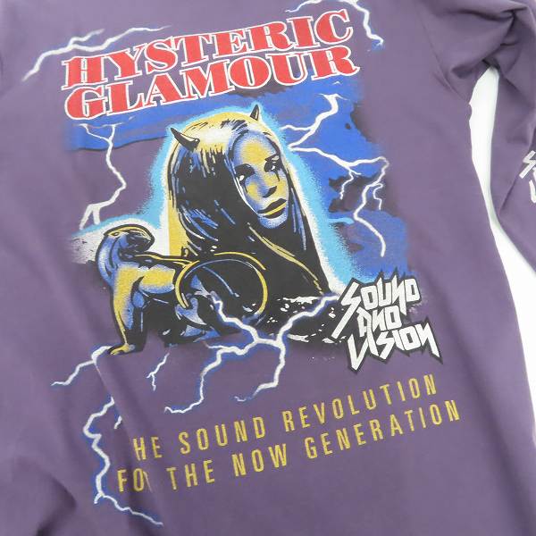 ヒステリックグラマー THUNDER MOUNTAIN Tシャツ HYSTERIC GLAMOUR ヒステリックグラマー THUNDER MOUNTAIN