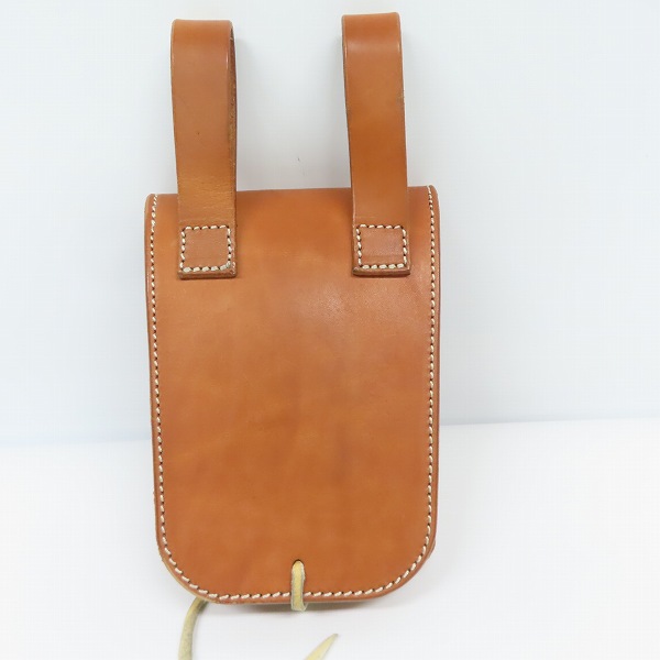 実際に弊社で買取させて頂いたTHE FLAT HEAD/フラットヘッド レザー メディスンバッグ/ベルトポーチの画像 1枚目