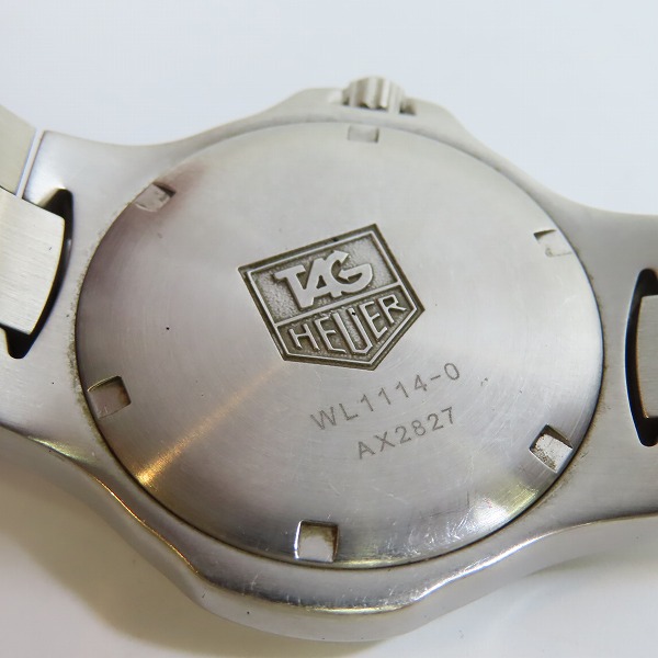 実際に弊社で買取させて頂いたTAG HEUER/タグホイヤー QZ プロフェッショナル200M デイト 腕時計 WL1114-0 の画像 3枚目