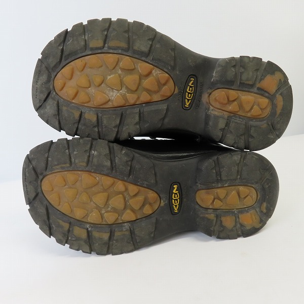 実際に弊社で買取させて頂いたKEEN/キーン トレッキングブーツ ブラック/25.5の画像 2枚目