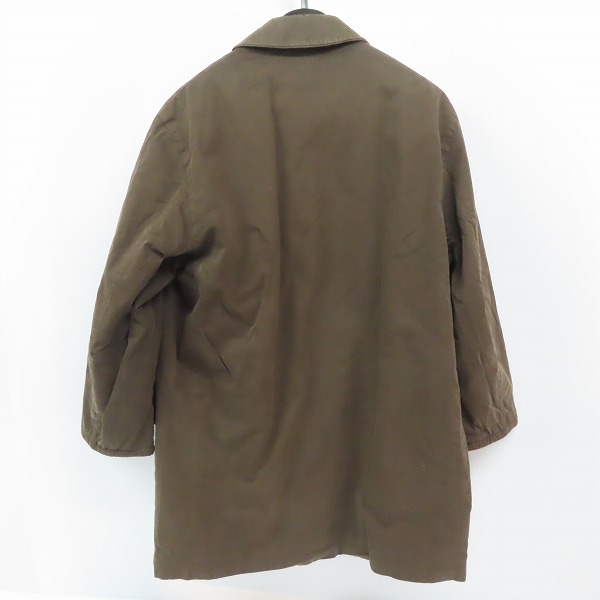 実際に弊社で買取させて頂いた BURBERRY LONDON/バーバリー ロンドン オイルド ステンカラーコートの画像 1枚目