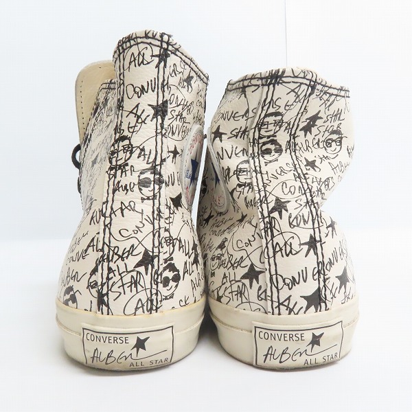 実際に弊社で買取させて頂いたCONVERSE×Alber Elbaz/コンバース×アルベール エルバス ALL STAR AE P HI ハイカットスニーカー 1CK789/26の画像 1枚目