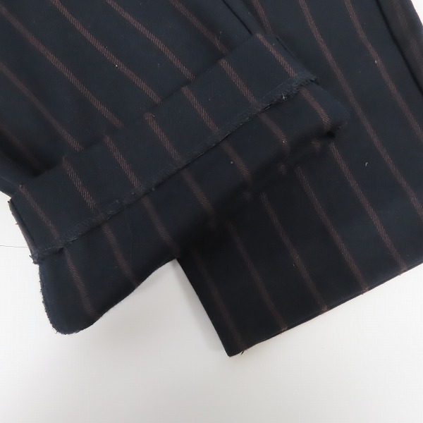 実際に弊社で買取させて頂いたHARE/ハレ ストライプ柄 レーヨン混 ジャケット/パンツ セットアップ Sの画像 7枚目