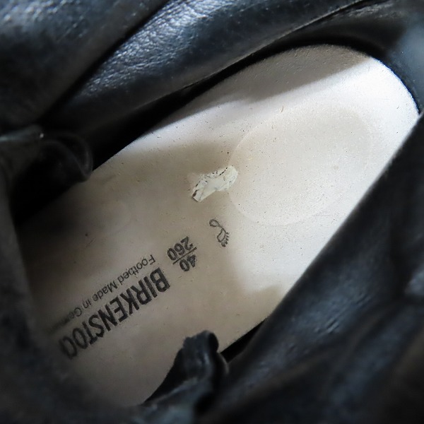 実際に弊社で買取させて頂いたBIRKENSTOCK/ビルケンシュトック レースアップブーツ/40の画像 4枚目