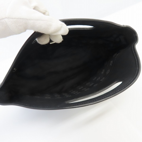 実際に弊社で買取させて頂いたLOEWE/ロエベ アナグラム スエード レザー ハンドバッグの画像 4枚目