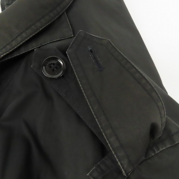 実際に弊社で買取させて頂いたBURBERRY BRIT/バーバリーブリット 裏地チェック柄 コート/XLの画像 4枚目