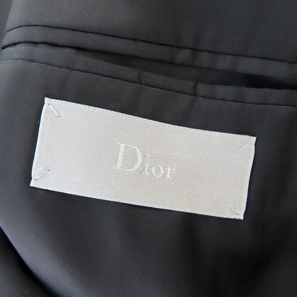 実際に弊社で買取させて頂いたDior Homme/ディオールオム ATELIER Bee Embroidered Jacket Black テーラードジャケット 48の画像 2枚目