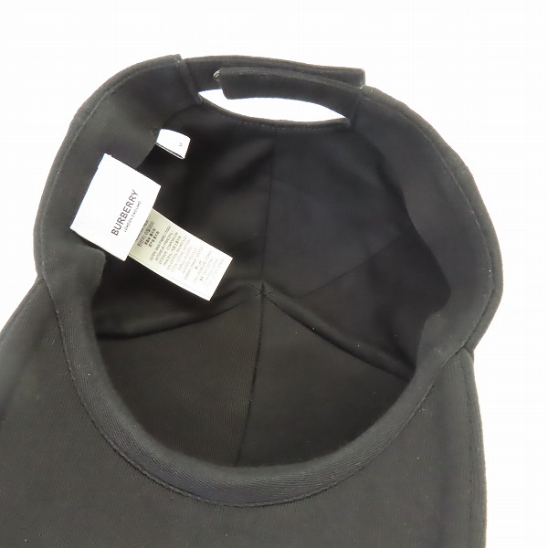 実際に弊社で買取させて頂いたBURBERRY/バーバリー TB刺繍/ノバチェック  ベースボール キャップ/Mの画像 3枚目