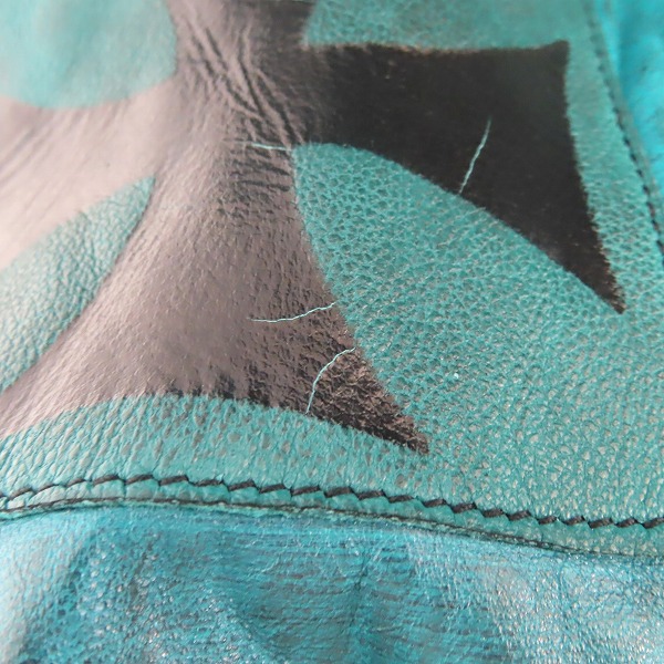 実際に弊社で買取させて頂いたDIAMOND DOGS/ダイヤモンドドッグス ラビットファー レザーフーデットブルゾン/ 403-250528/Lの画像 7枚目