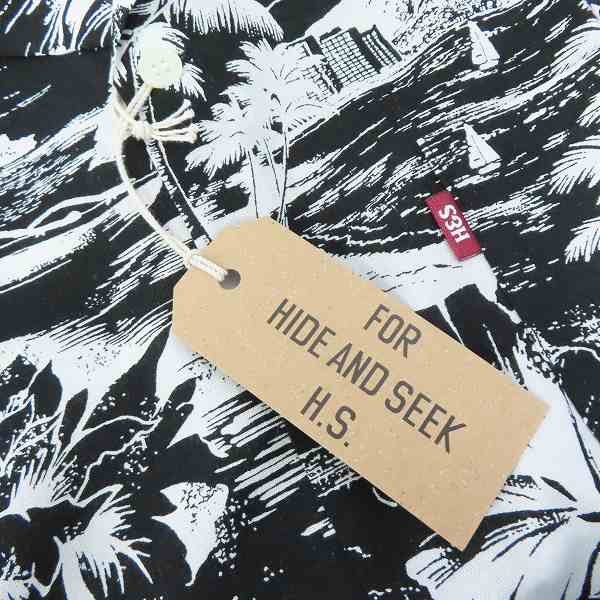 実際に弊社で買取させて頂いたHideandSeek/ハイアンドシーク HAWAIIAN S/S SHIRT アロハシャツ Mの画像 7枚目