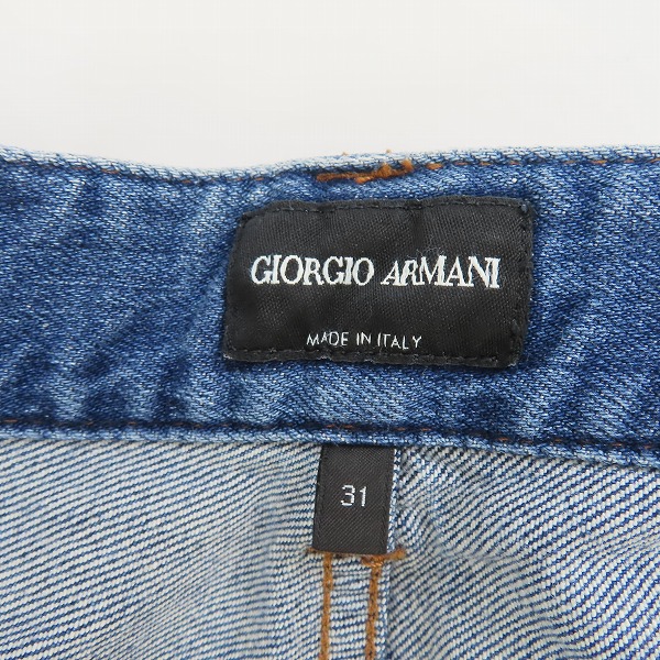 実際に弊社で買取させて頂いたGIORGIO ARMANI/ジョルジオアルマーニ デニムパンツ 6ZSJ15 SD61Z/31の画像 3枚目